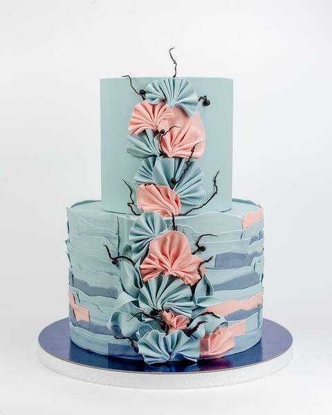 Свадебный торт № 21