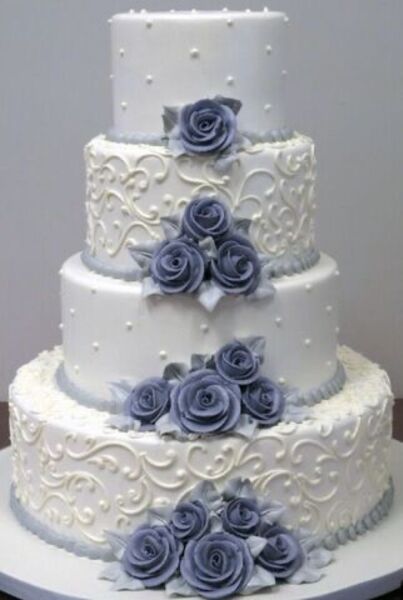 Свадебный торт № 35