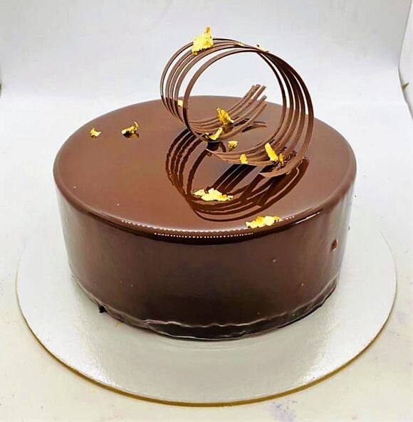 Торт  шоколад-малина 1 кг